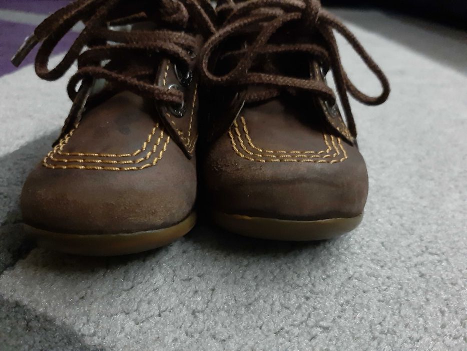 Sapato-bota para menino da Kickers
