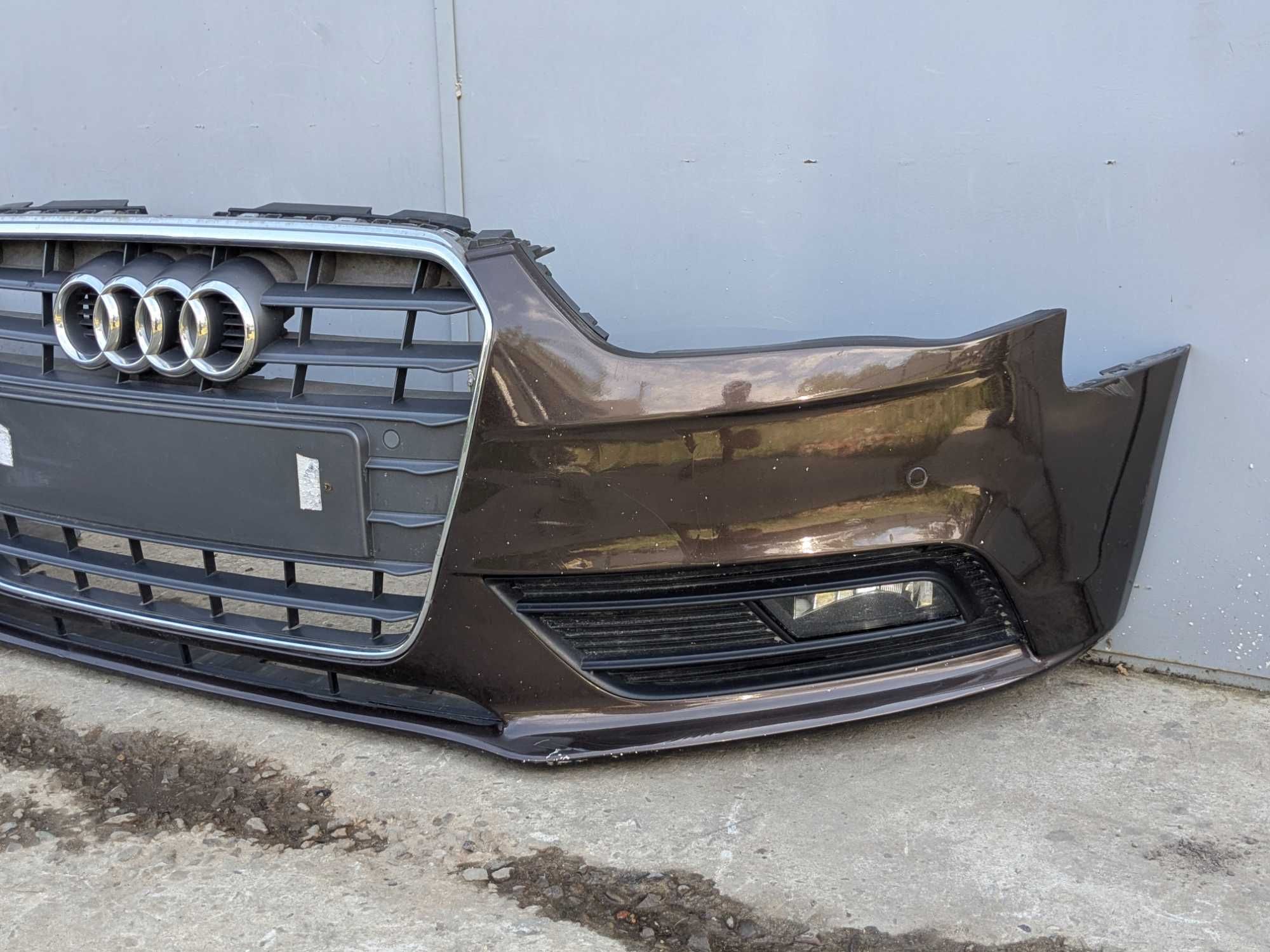 Бампер Передній Audi A4 B8 12-16р. В зборі Передний Ауді А4 Б8 Рестайл