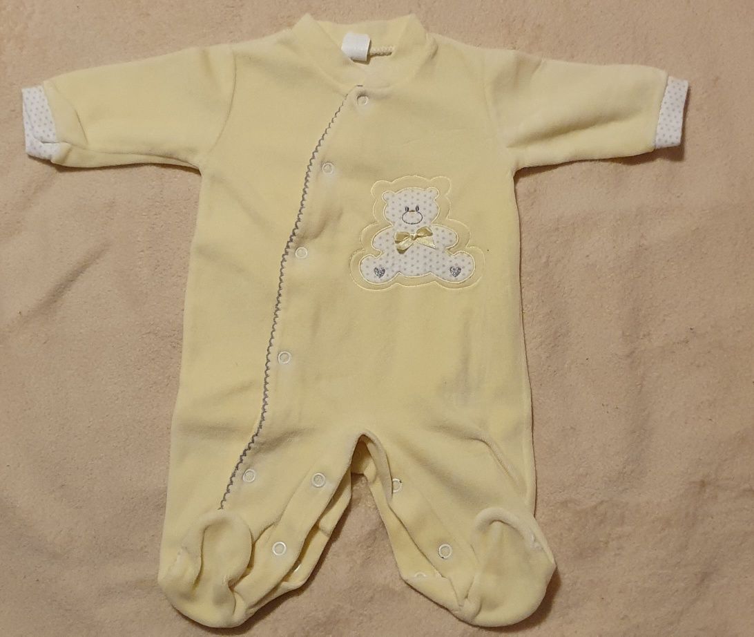 Babygrow polar amarelo 3 meses