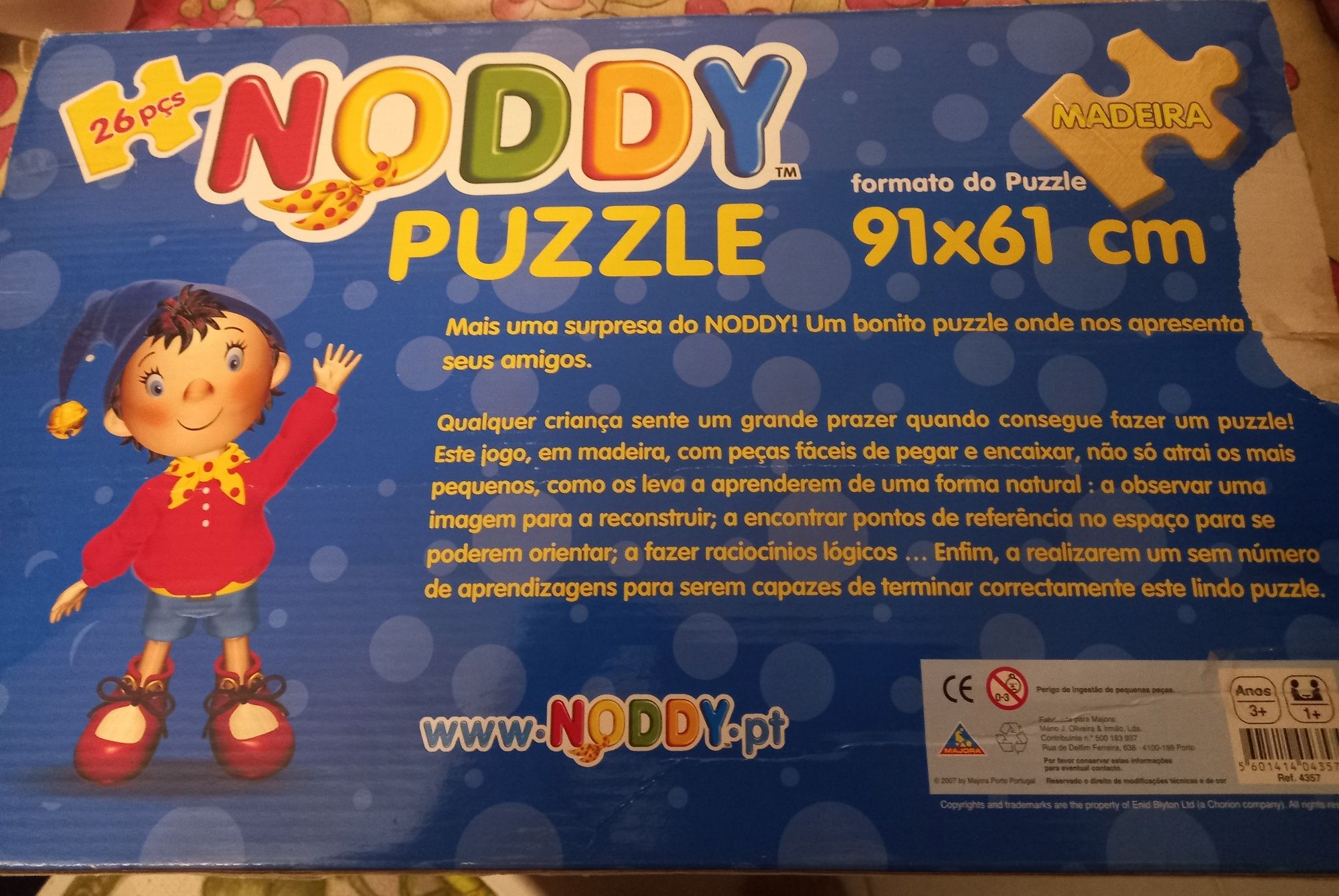 Puzzle Noddy com 26 peças