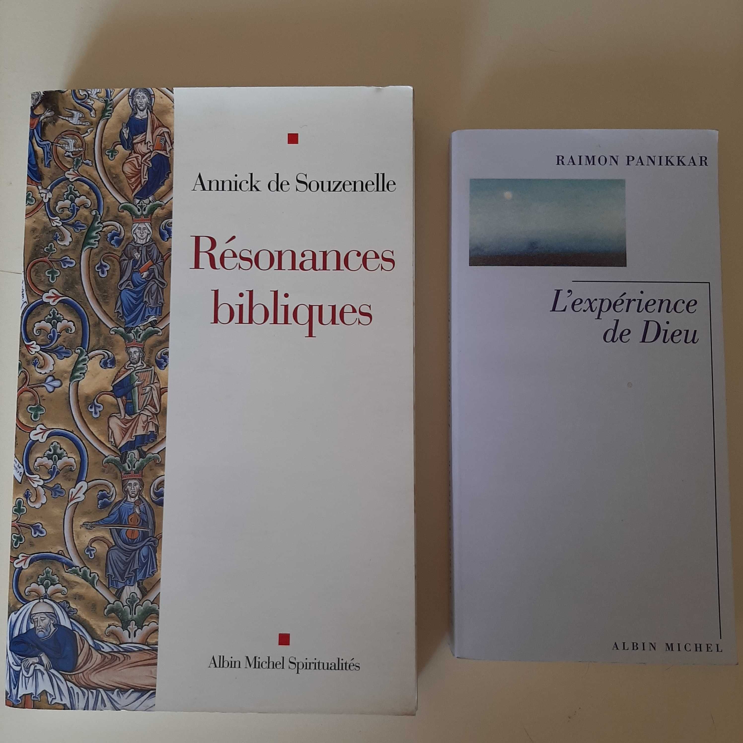 Livros sobre religião, espiritualidade e auto-ajuda em língua francesa