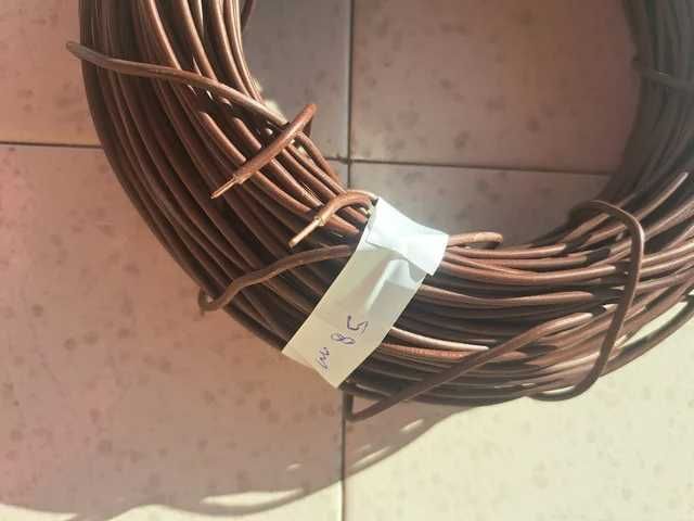 Cabo unifilar castanho 0,75 mm² - 58m