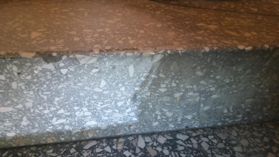 Lastryko renowacja klatek schodowych szlifowanie lastriko taras