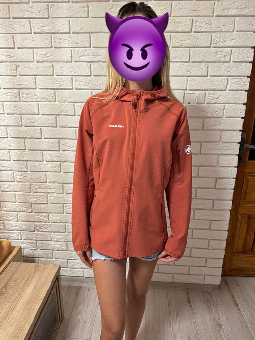 Kurtka softshell przeciwdeszczowa damska Mammut