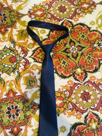 Мужской галстук синий
