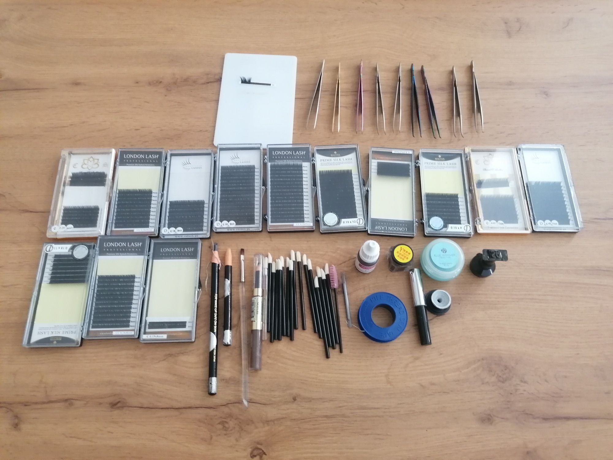 Kit Profissional para extensão de pestanas