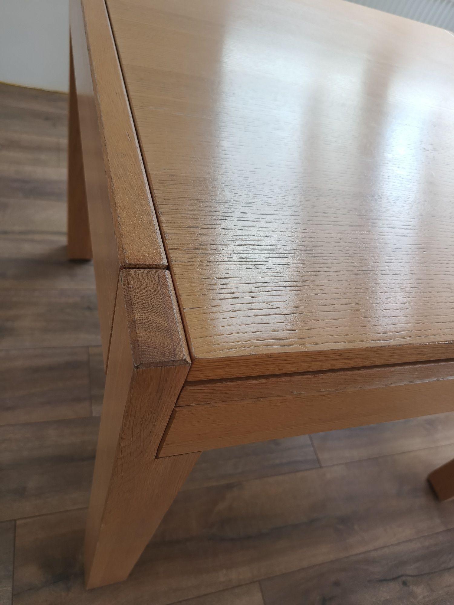 Dębowy stół 90/90 cm