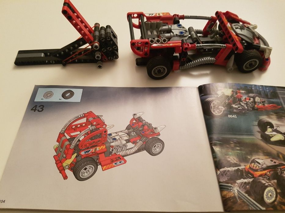 LEGO RACERS 8650 plus instrukcja