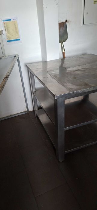 Forno pizza com bancada