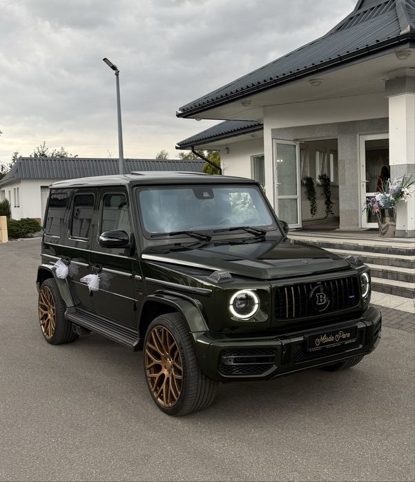 Mercedes G63 BRABUS do ślubu, auto do ślubu ,samochód do slubu, wesele