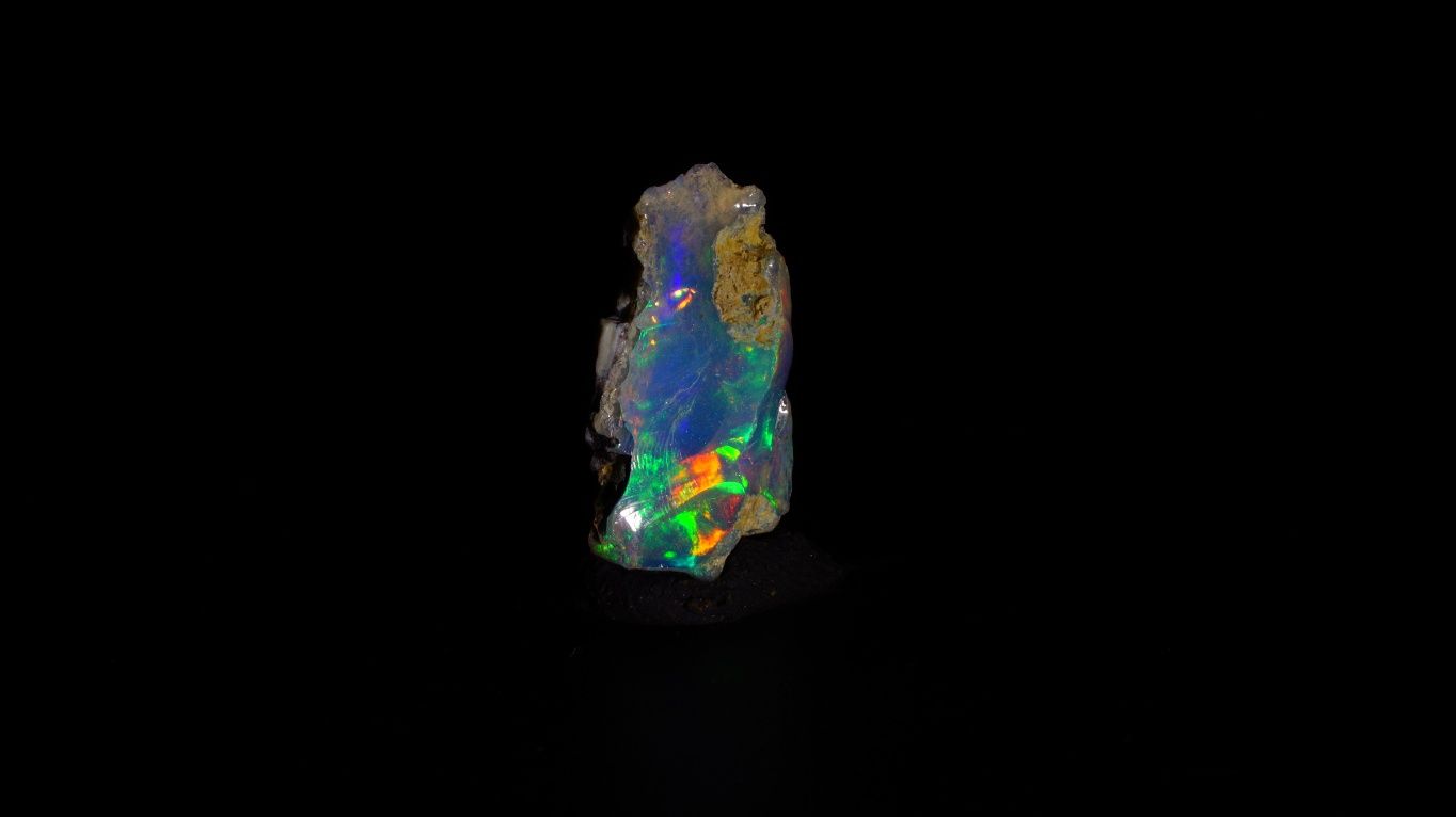 Opal Szlachetny | Bardzo Mocno Opalizujący | 0.6 gr | Minerał Naturaln
