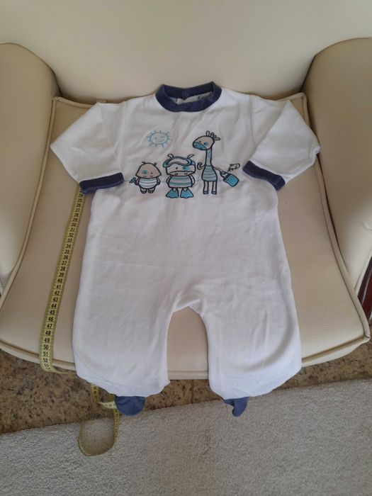 Babygrow Pijama Bebé 6/23m Chinelos 24/25 Pantufa Gorro Luvas Disney