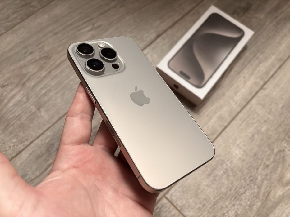 iPhone 15 Pro 256gb Natural Titanium