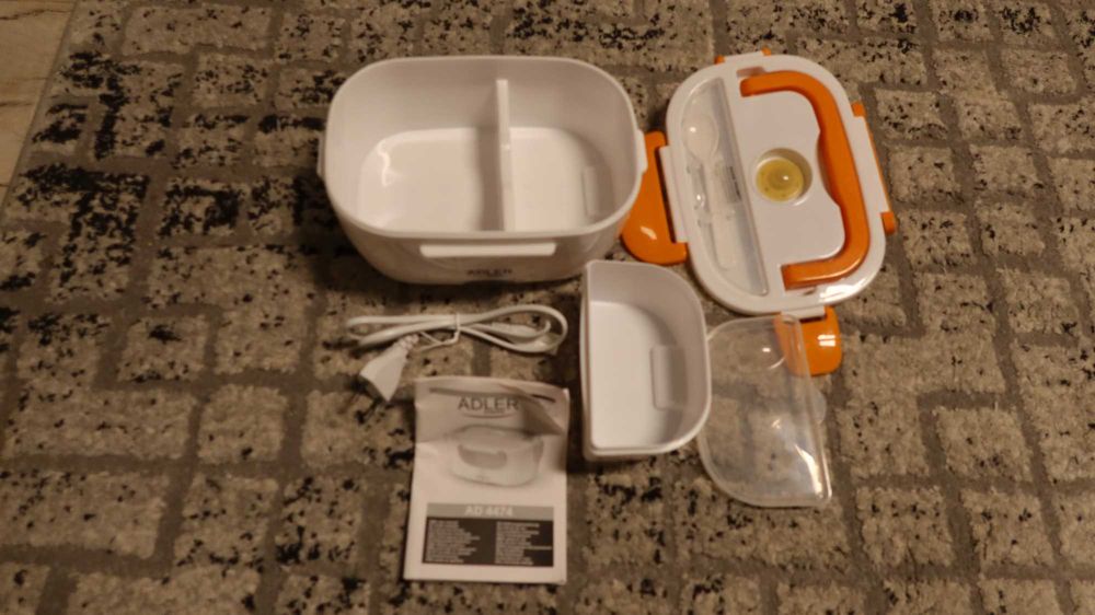 Elektryczny podgrzewany pojemnik na żywność