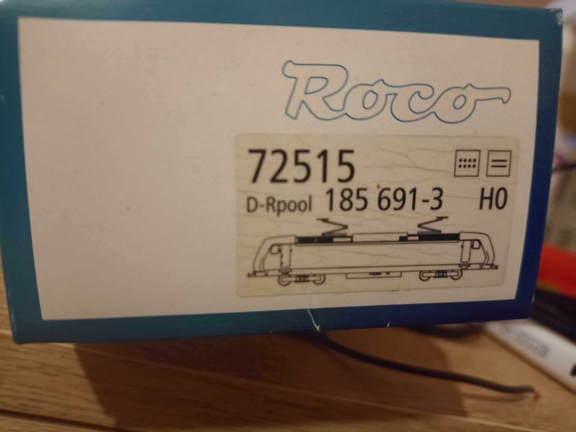 Lokomotywa elektryczna BR185 Railpool Roco H0