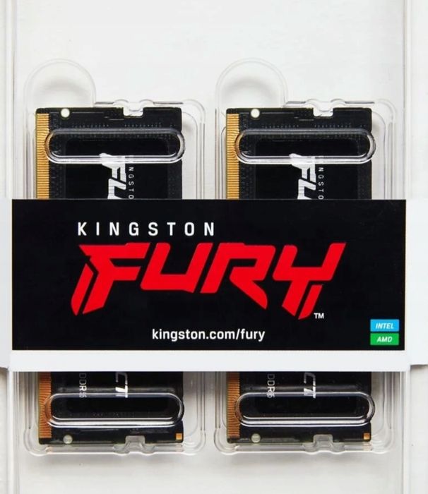 Pamięć DDR 5 32 GB 4800MHz. SODIMM CL38 Kingston FURY Impact 2x 16GB