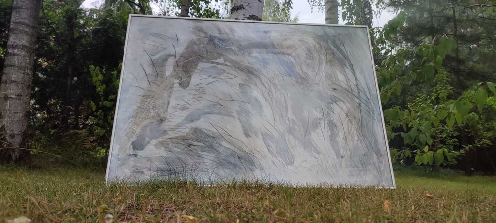 Cezary Rafał Markiewicz obraz abstrakcja 100cm X 70cm