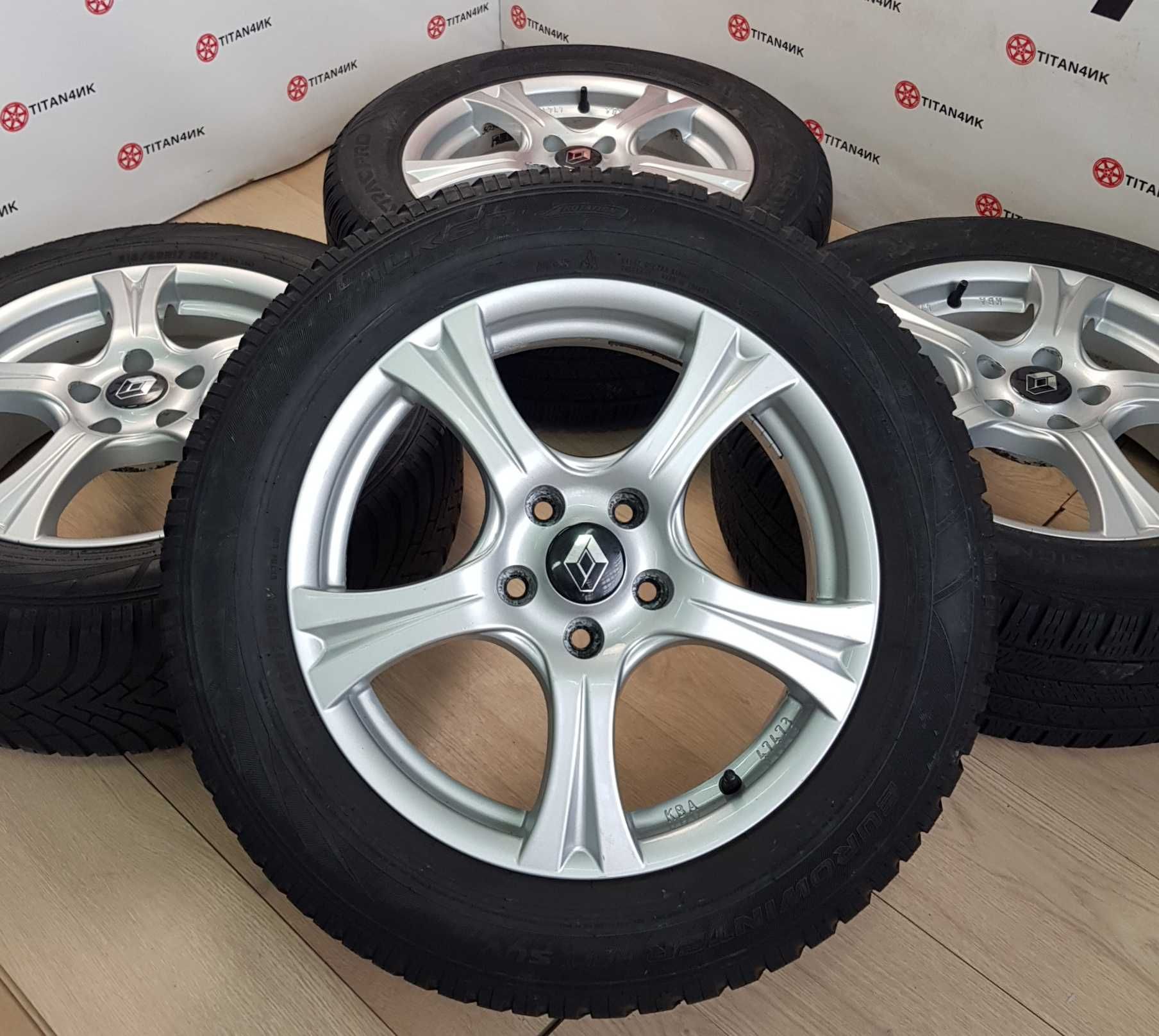 Диски Renault R17 5x114 Megane Duster Scenic Nissan Qashqai Juke Leaf