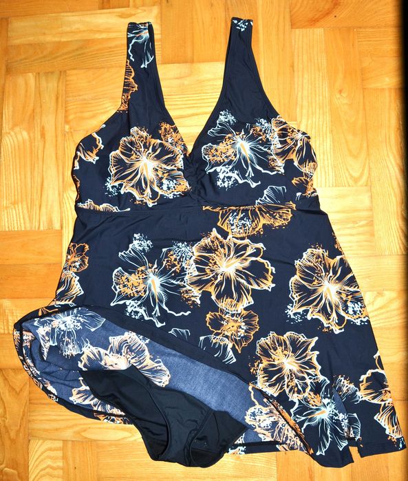 50 Bonprix modelujacy kostium strój kąpielowy sukienka