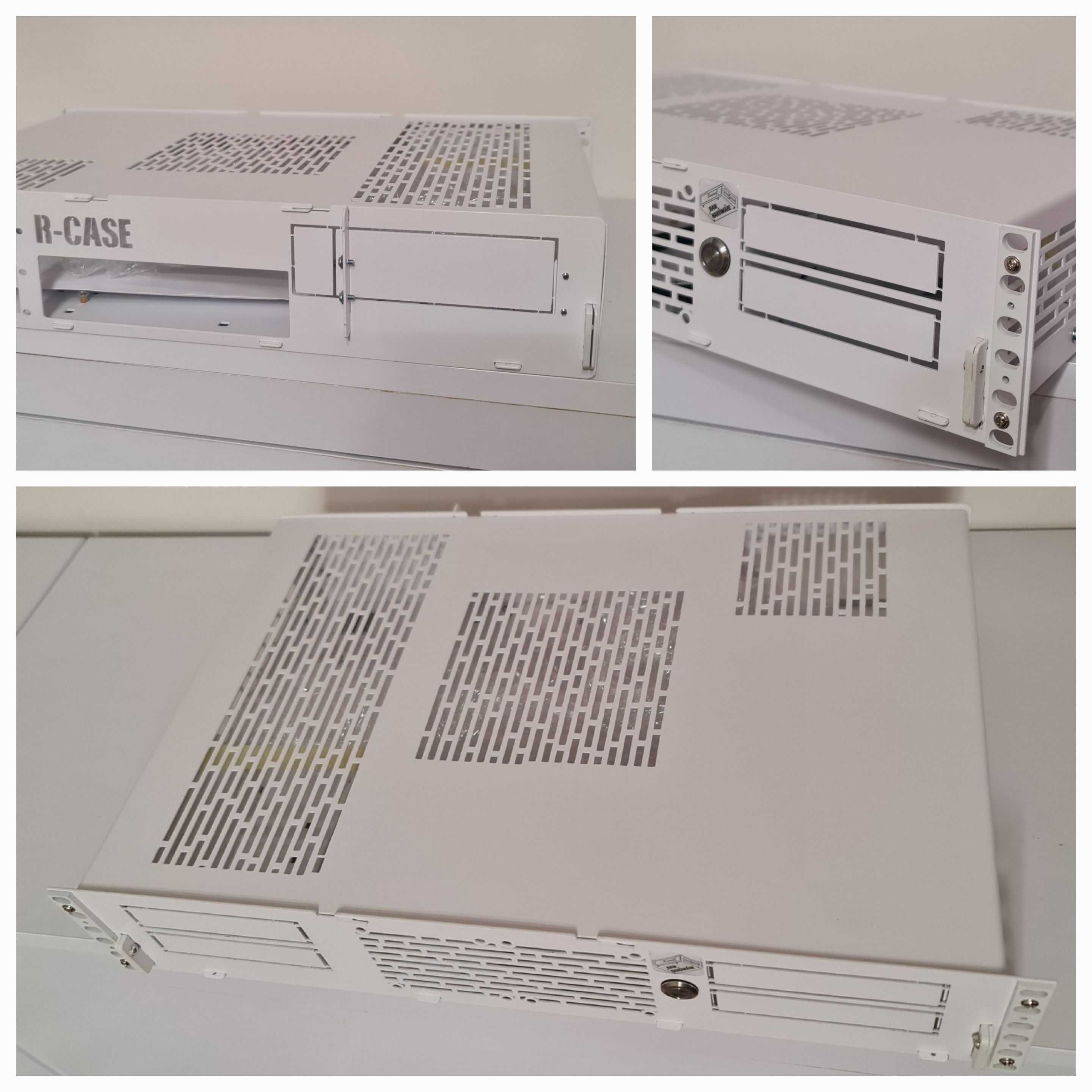 Obudowa RACK do szafy 19 cali R-CASE 4 RAL / Serwer 2U pod mATX/ITX