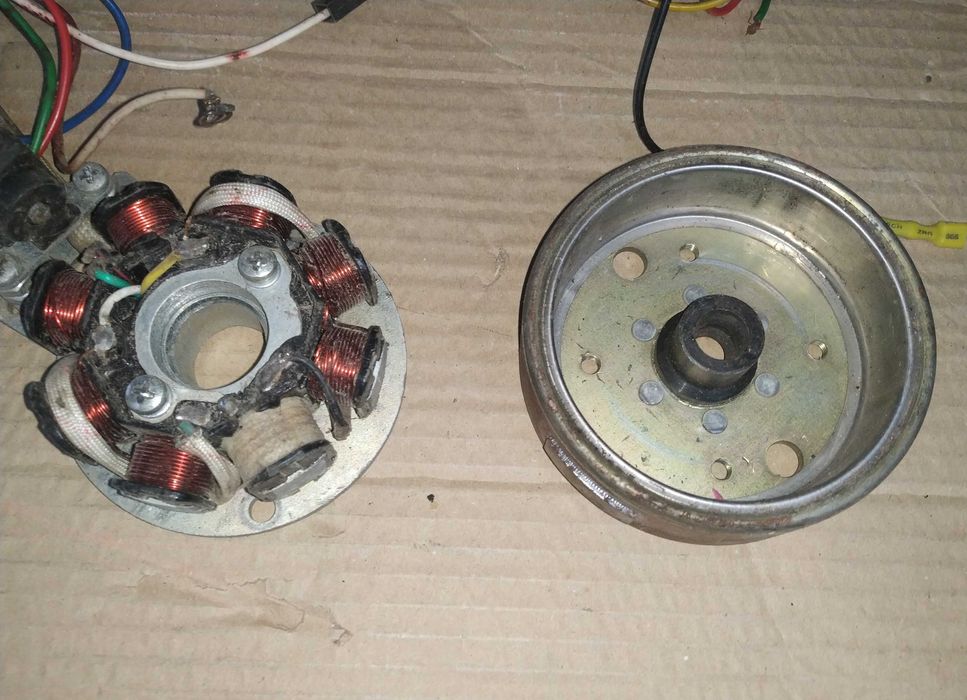 Безконтактное электронное зажигание с проводкой для Ява 634