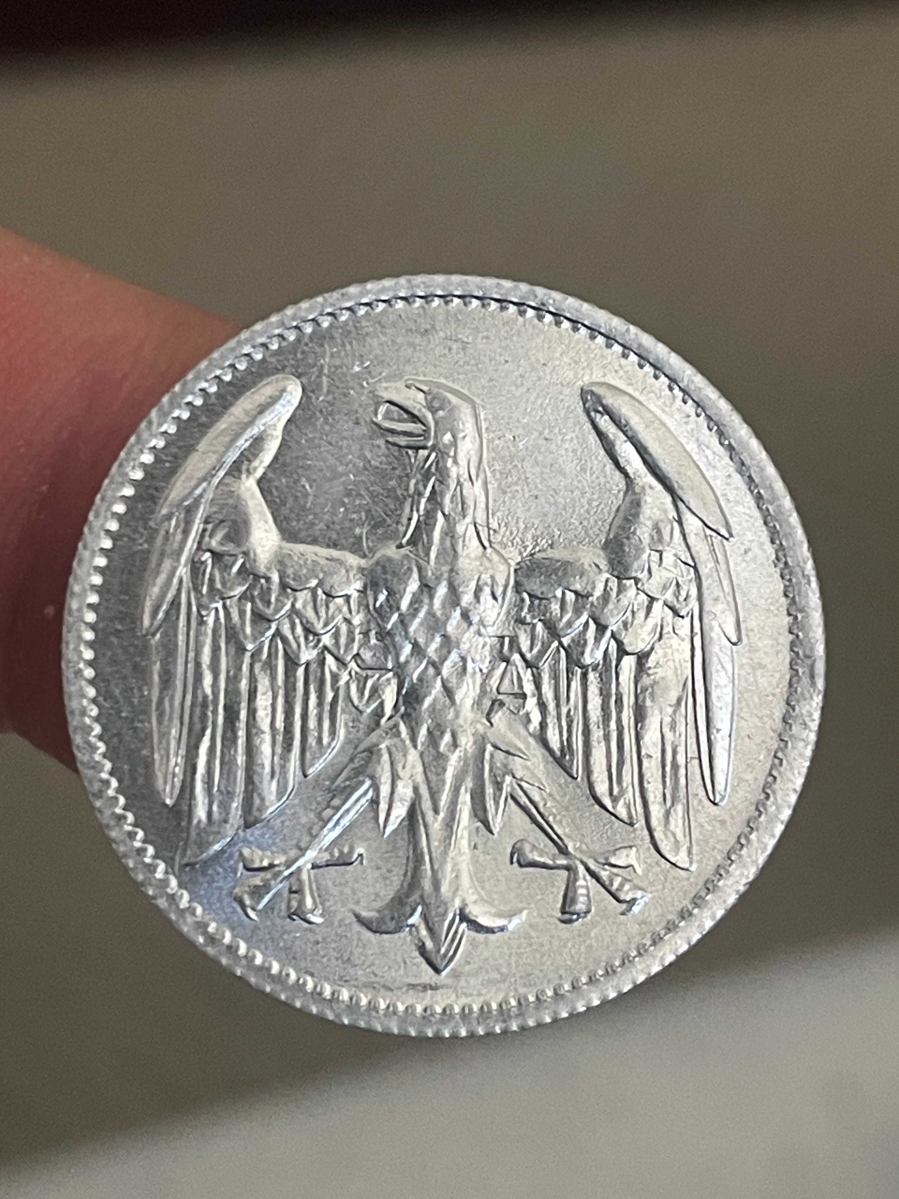 moeda Alemanha 1922 3 Marks