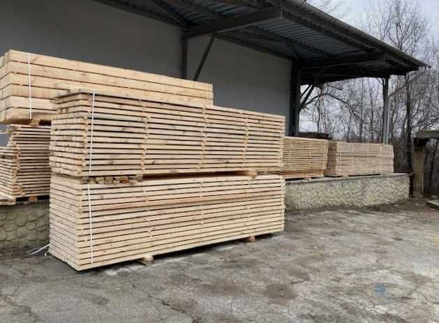 Дошка, брус і рейка обрізна та необрізна від виробника — оптом