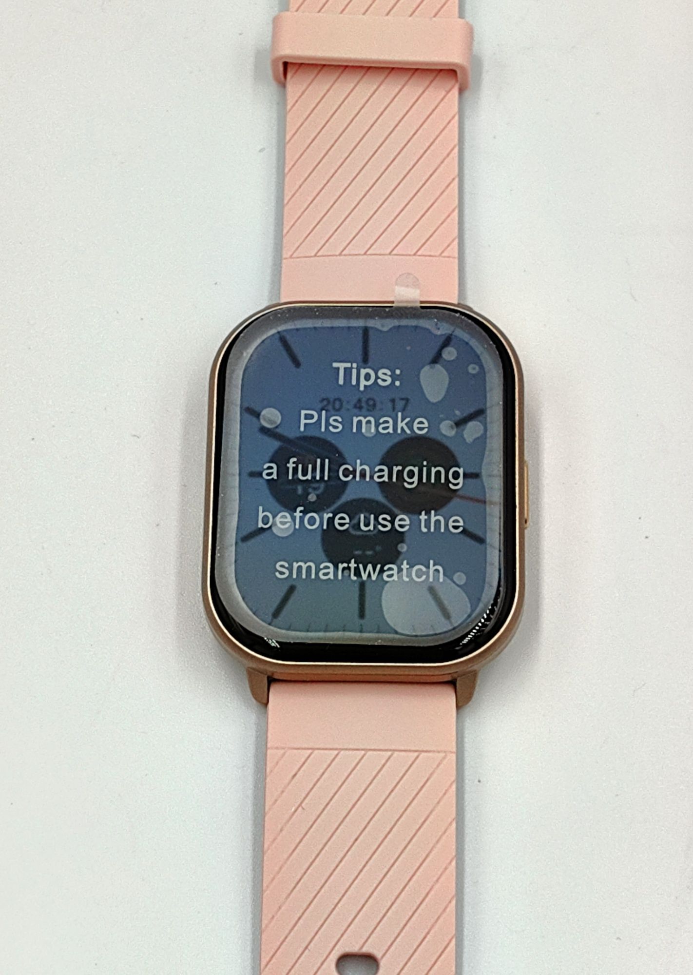 Smartwatch AMOVAN ZL99J DAMSKI Różowy 2 paski