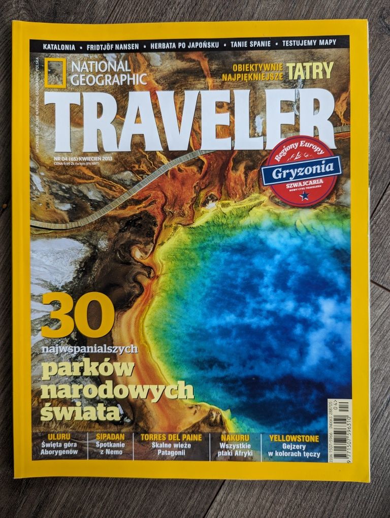 National Geographic Traveler  - 6 czasopism 2013