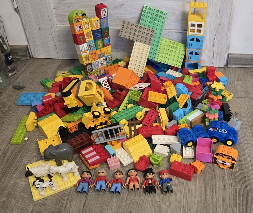 Ogromny zestaw lego duplo  mix