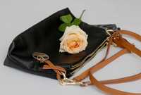 Жіноча італійська шкіряна сумка Valentina / женская сумочка