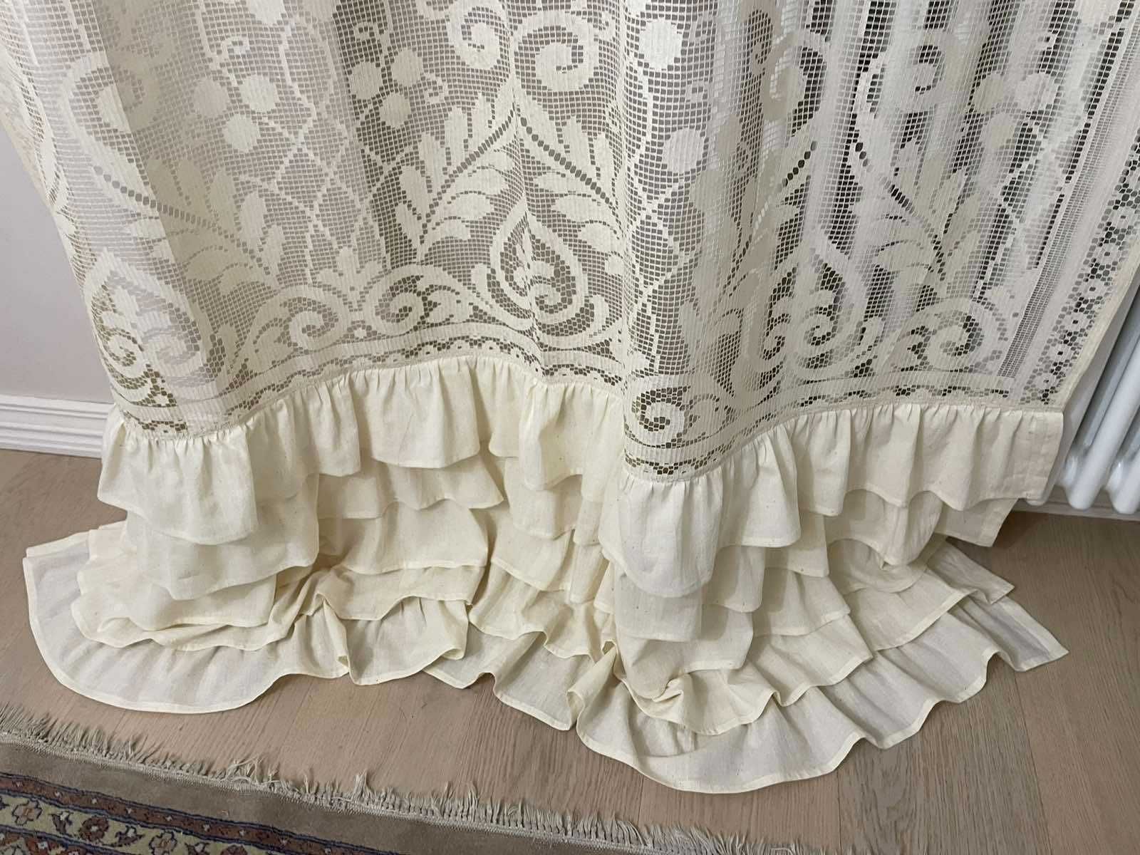 zasłony do sypialni w stylu francuskiej Prowansji