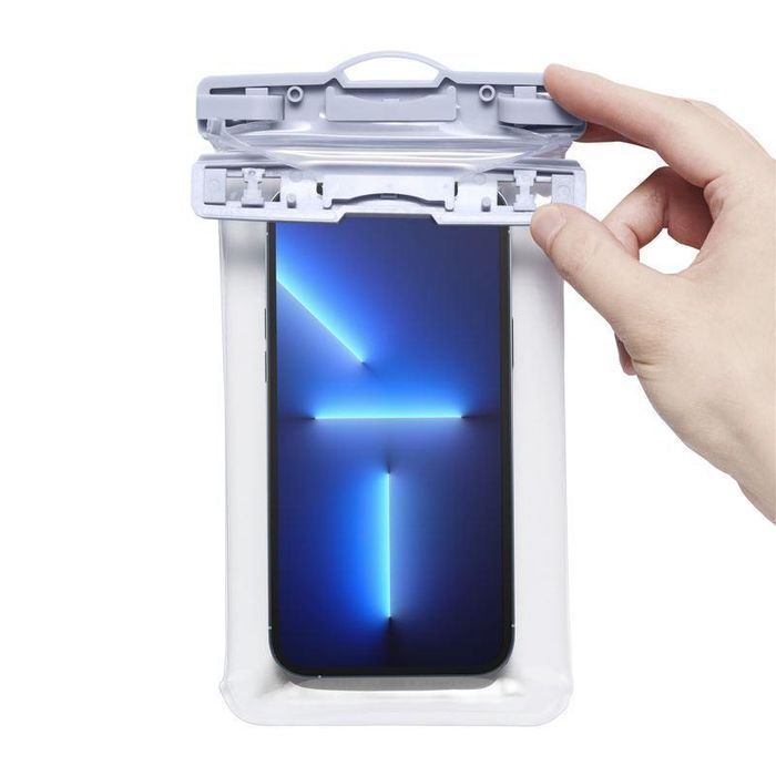 Spigen A601 Universal Waterproof Case 2-Pack Aqua Blue