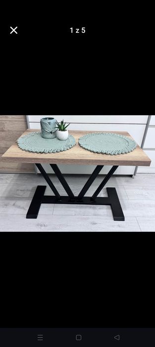 Stolik kawowy styl loft