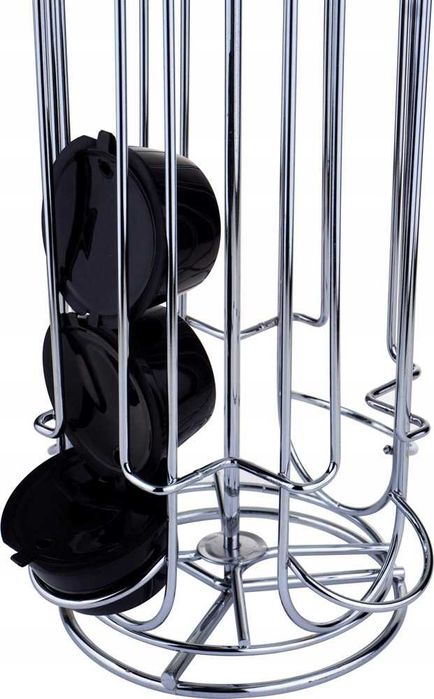 Stojak na kapsułki do kawy Kompatybilny Dolce Gusto Obrotowy 28szt