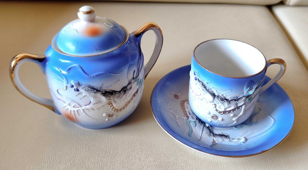 Conjunto NOVO de café porcelana japonesa Soko China