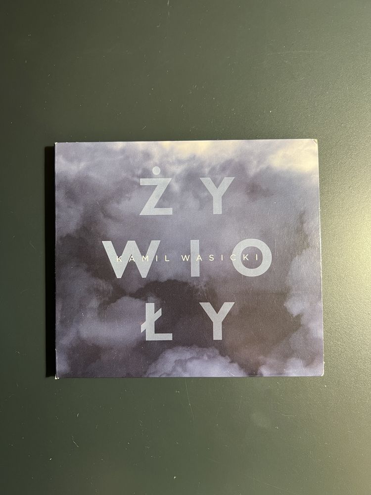 Kamil Wasicki plyta cd Żywioły z autografami mnie za rękę”