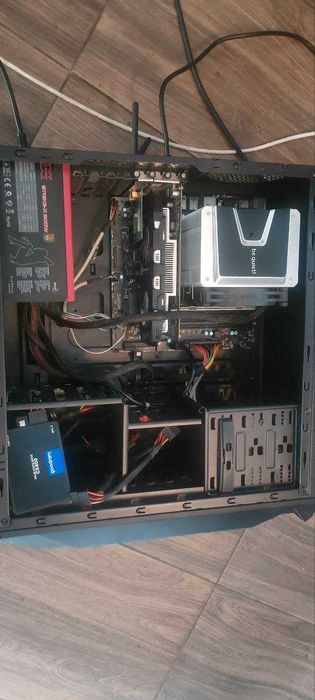 Zestaw komputerowy do pracy i gier + monitor LG, i7, GTX 1050 Ti