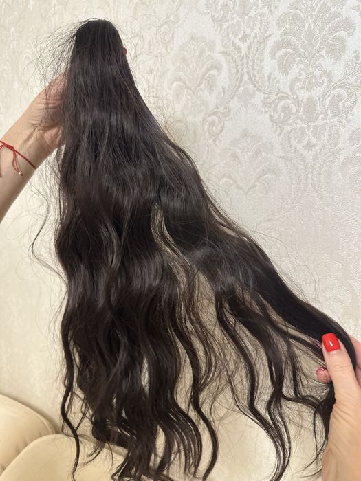 Волосся на заколці крабіку Шиньйон Накладний хвіст