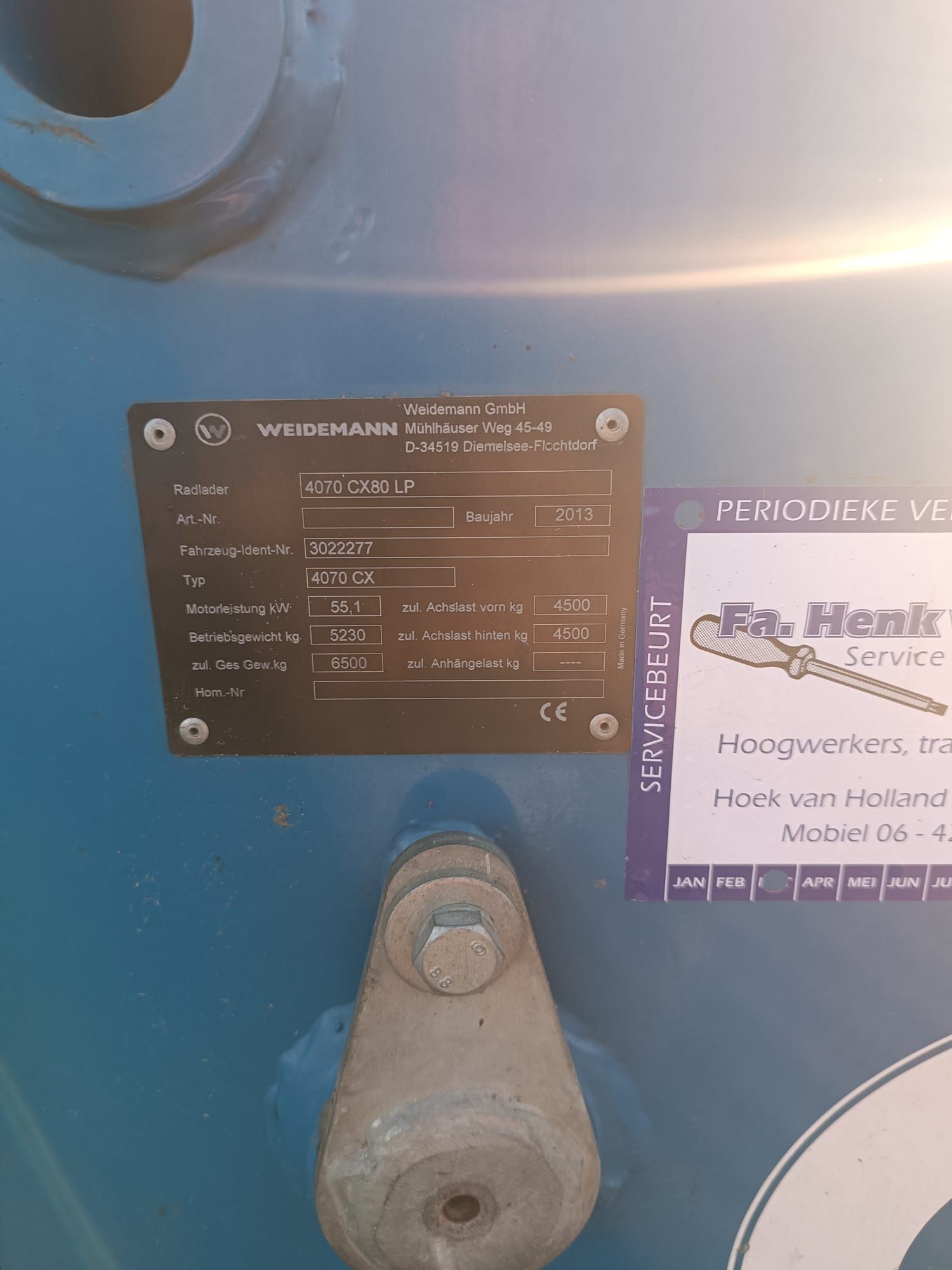 Ładowarka przegubowa weidemann 4070CX