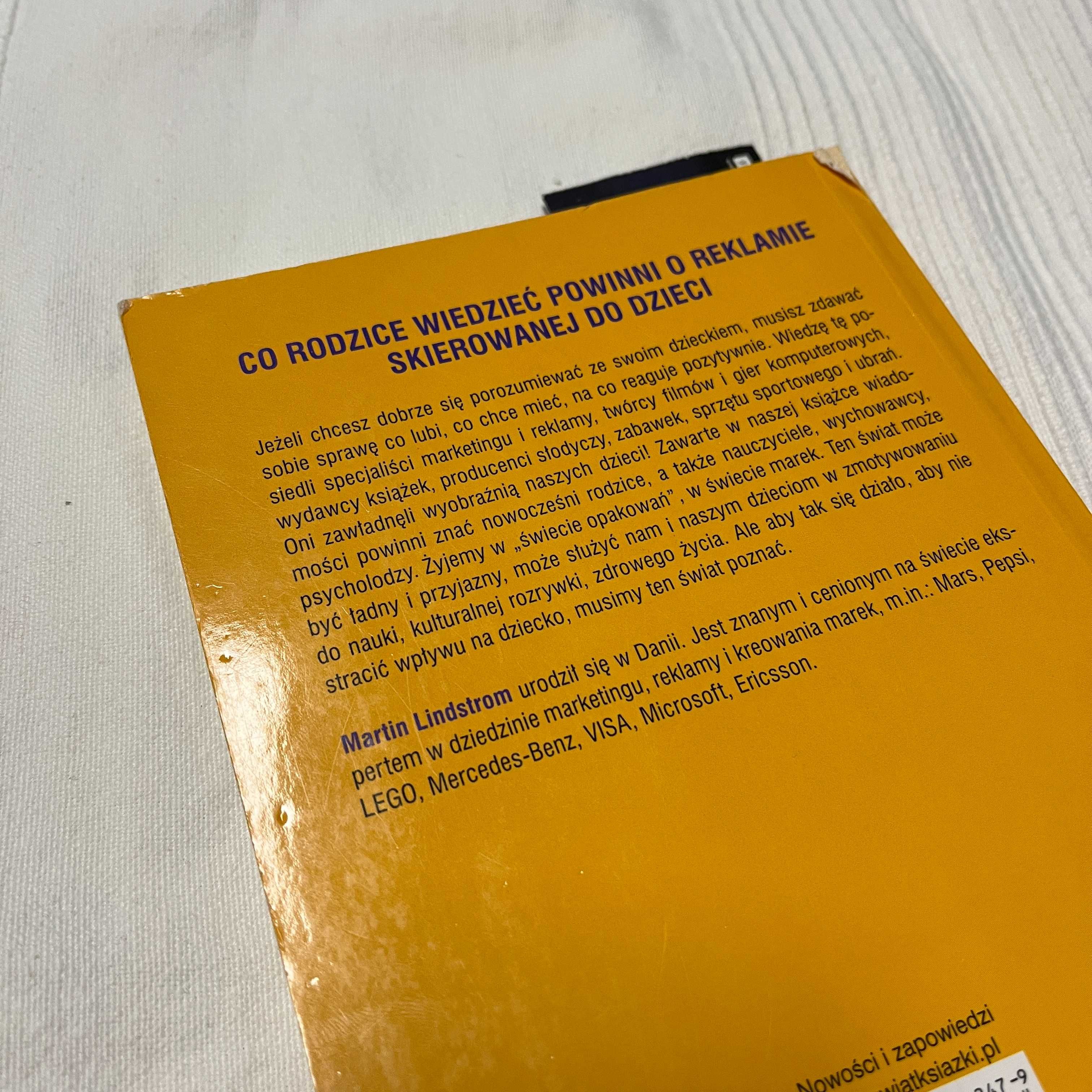 Dziecko reklamy Martin Lindstrom książka poradnik psychologia