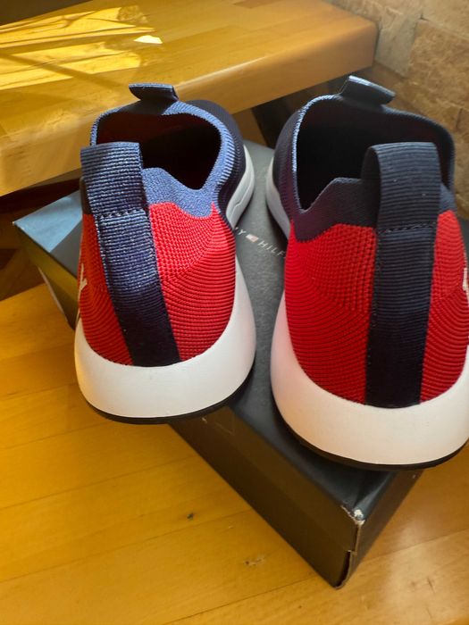 Tommy hilfiger cнікерси кеди сині 42 розмір, 28 см, 11 М легкі