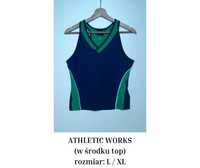 Bokserka sportowa z topem, Athletic works, rozmiar L/XL