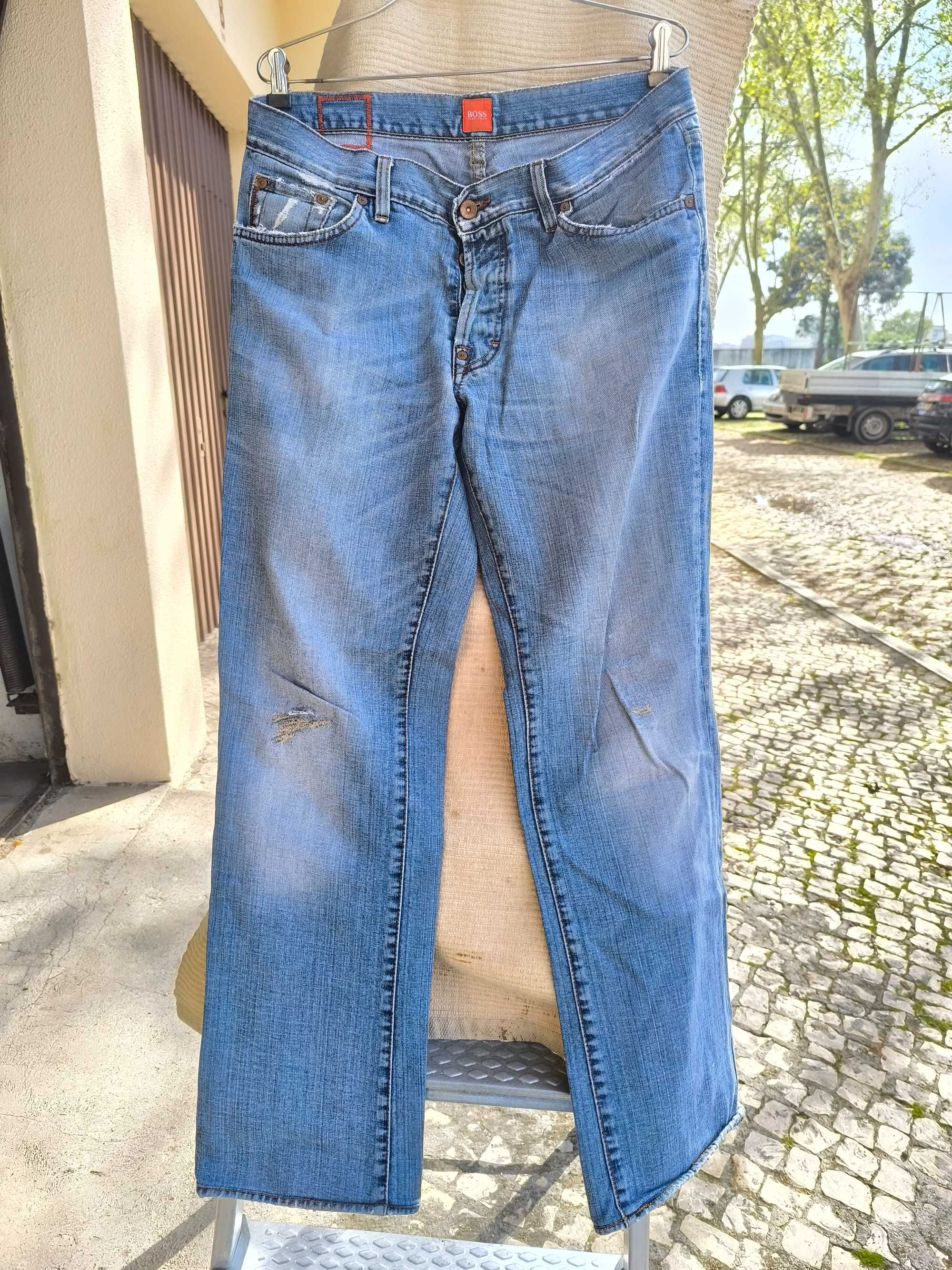 Jeans, Hugo Boss calças de ganga Vintage