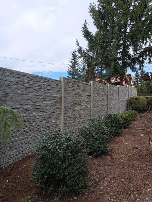 Ogrodzenia betonowe i panelowe