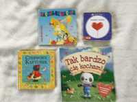 Książeczki dla dziecka 1-5 latka 4 sztuki