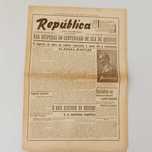 Jornal "A República" - 20 de novembro de 1945
