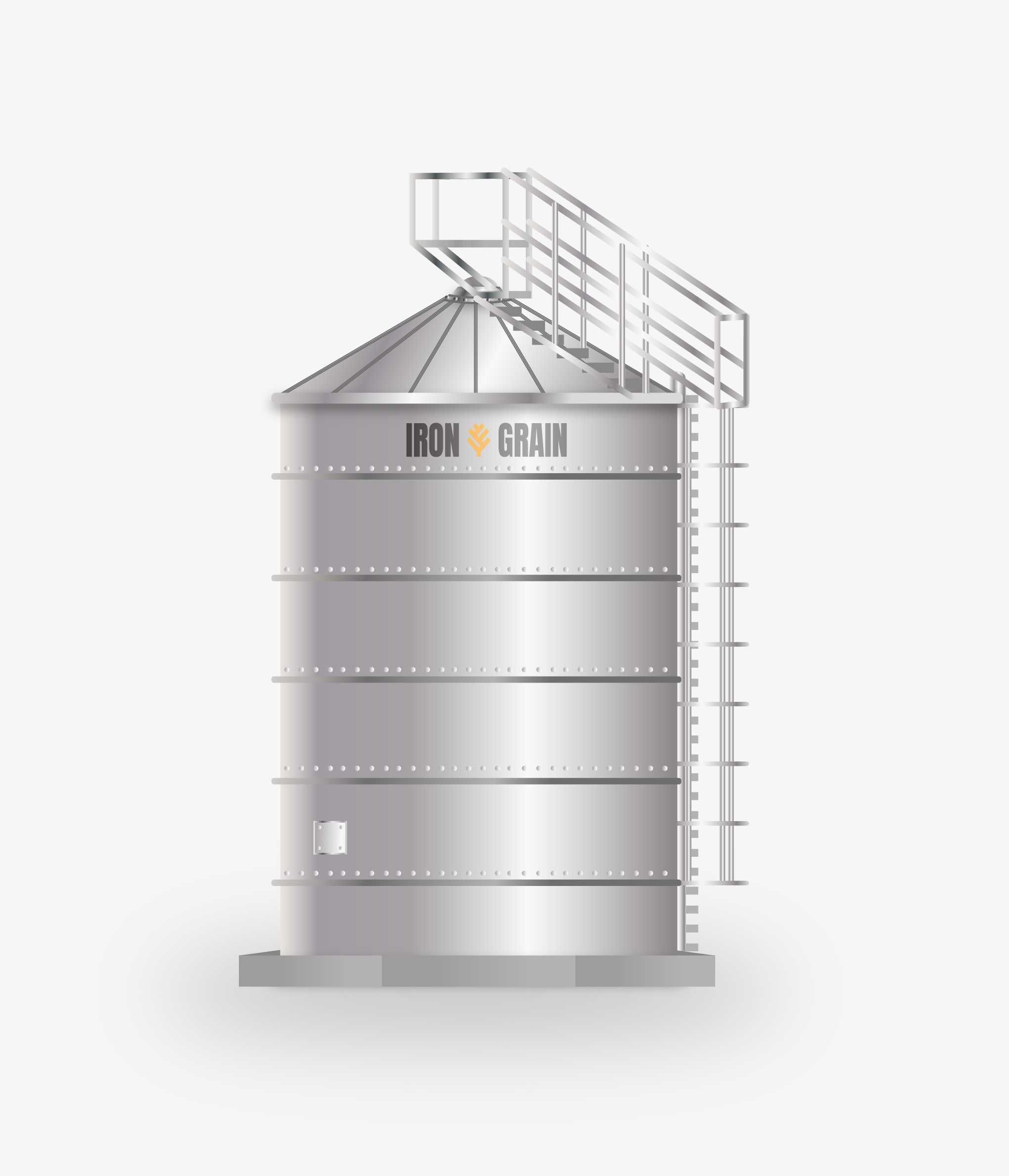 Silos płaskodenny Silosy płaskodenne NOWE Polski Producent 64Tony