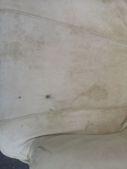 Sofa dwuosobowa że skóry