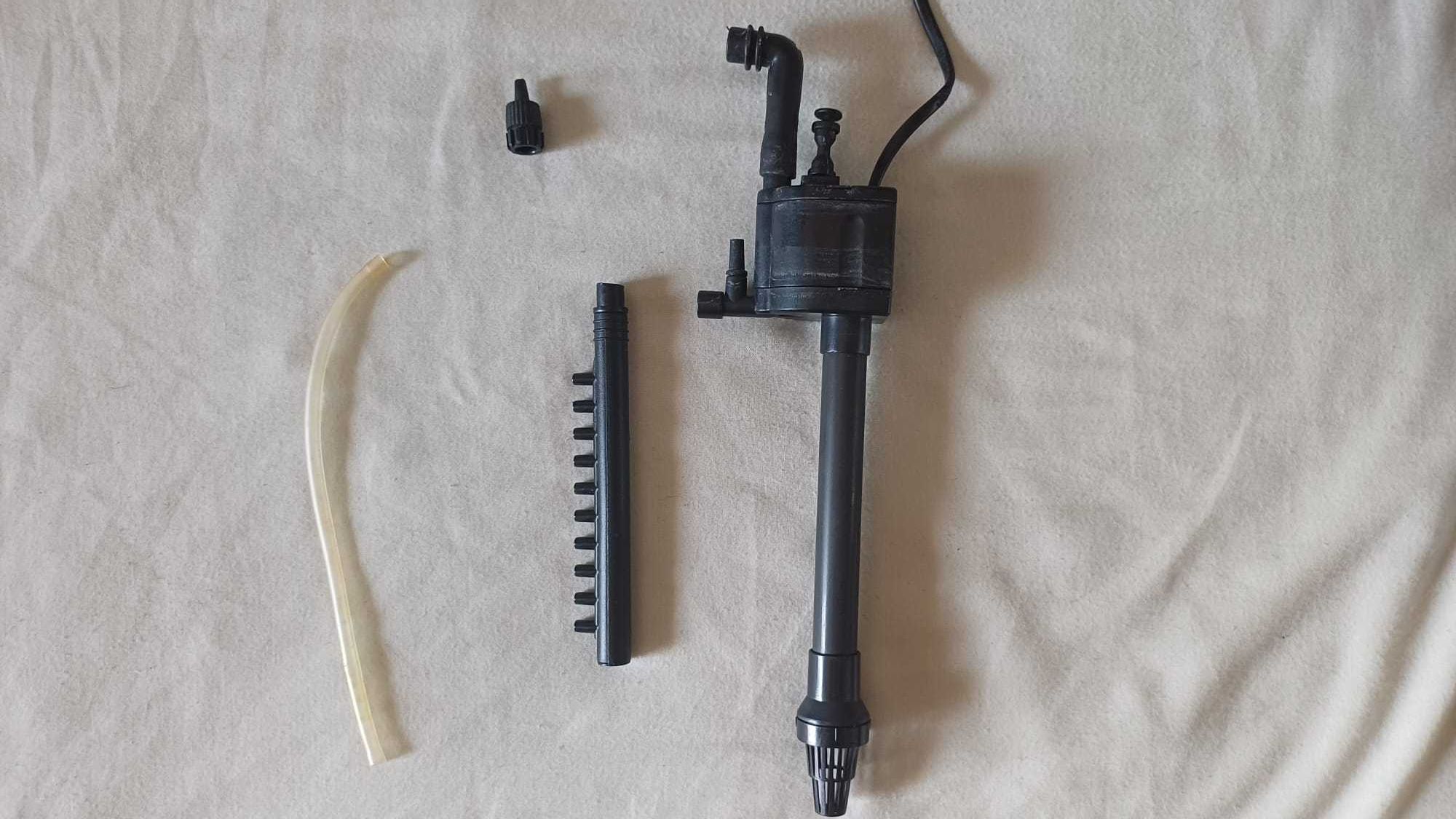 Aquário 14L com bomba+esponja de filtro+tampa de cobertura